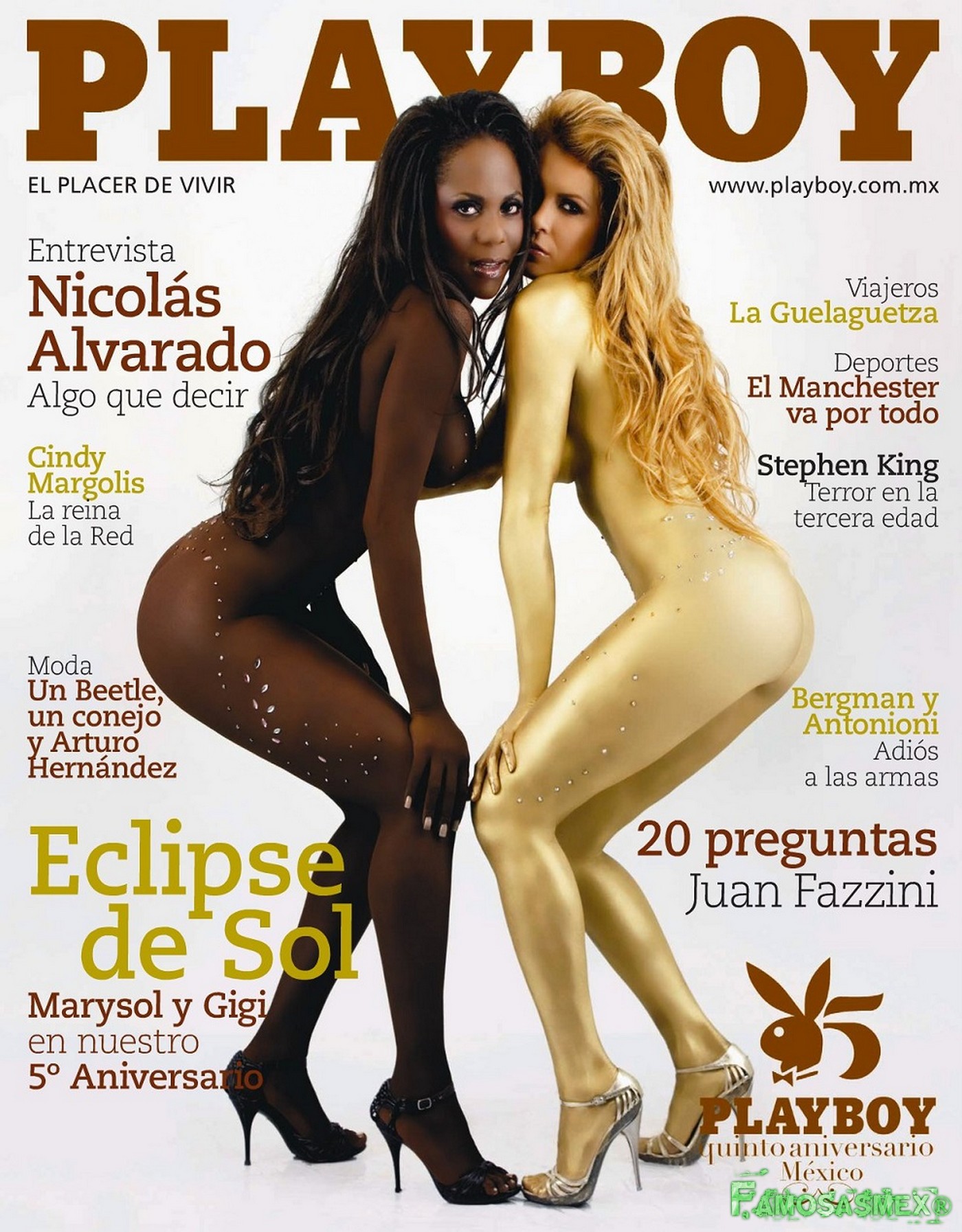 Marisol Santos y Gigliola Cassiano en Playboy México (2007)