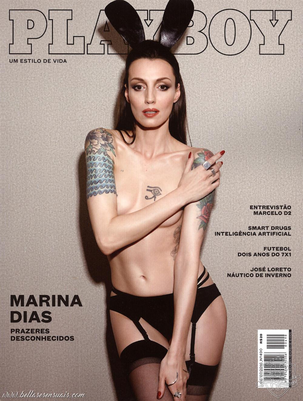 Marina Dias en Playboy (julio 2016)