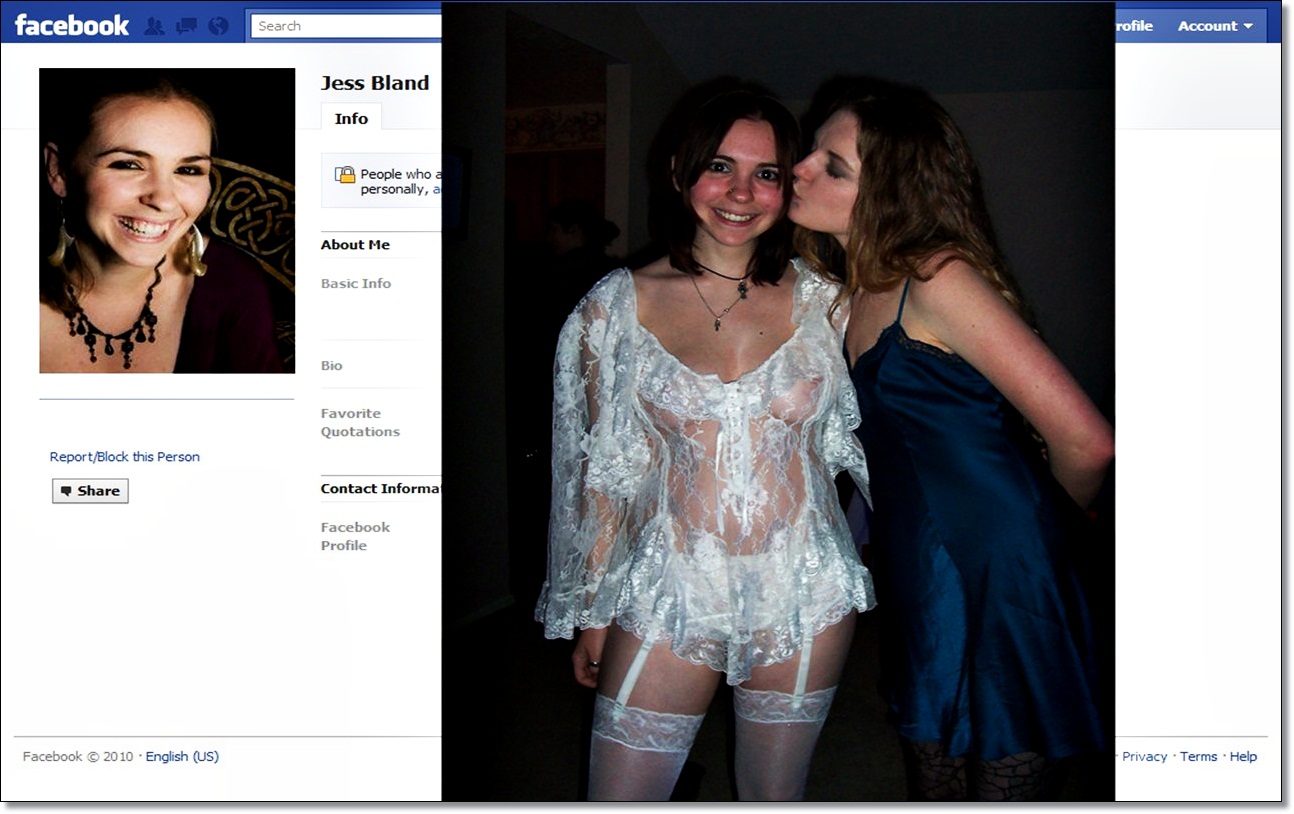 Poringa &amp; Facebook su perfiles de las chicas