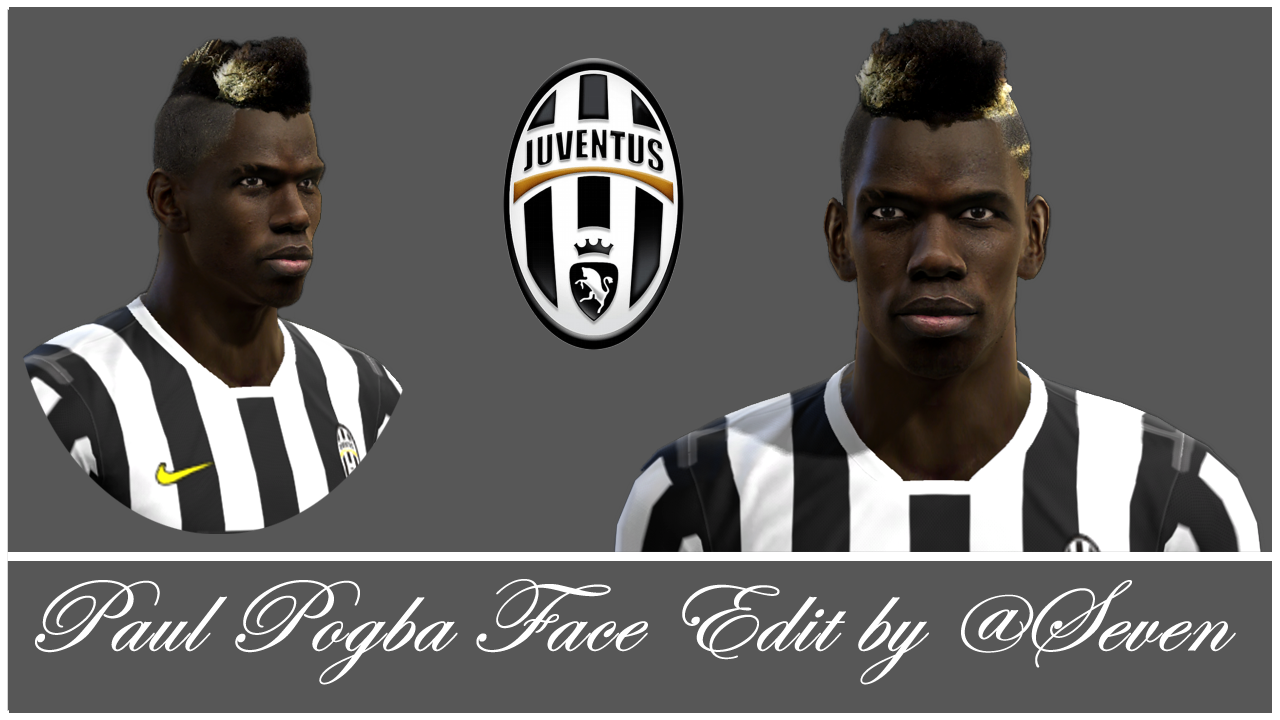 PES 2013 Paul Pogba Face Edit by @Seven