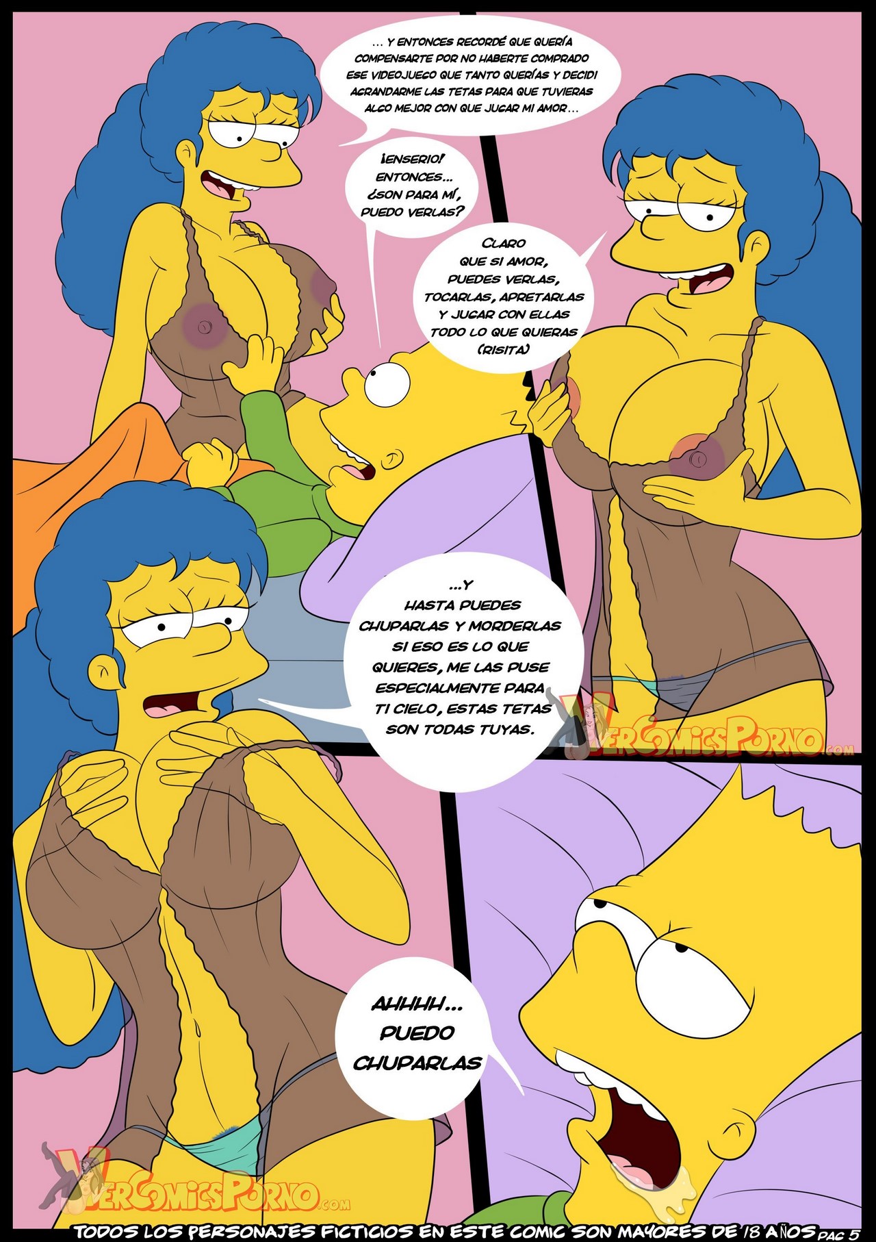 Los Simpsons Viejas Costumbres 3 Poringa