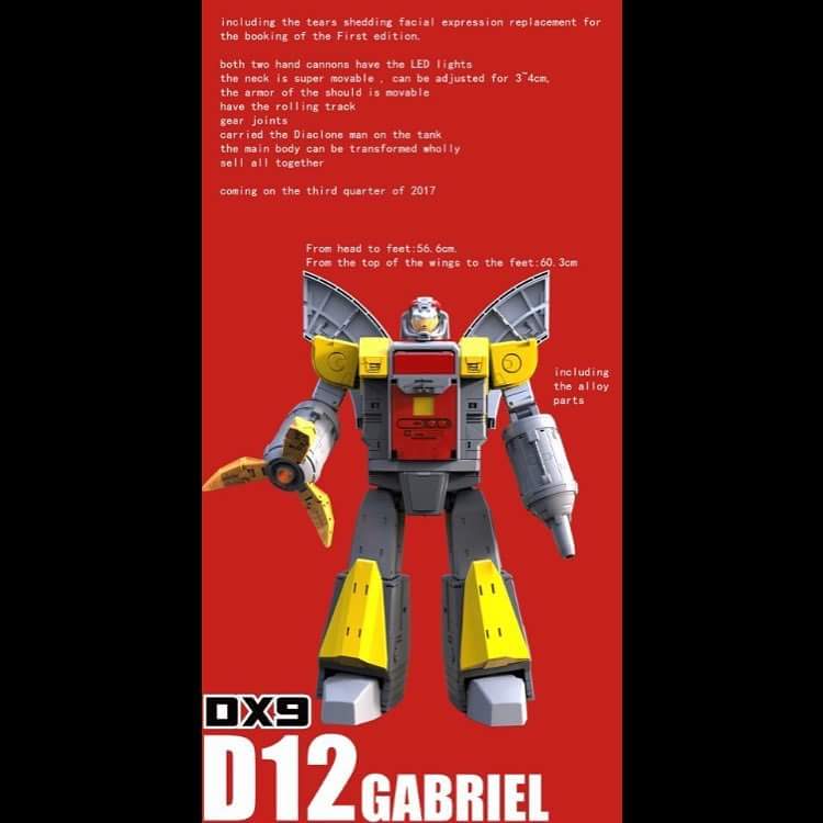 [DX9toys Produit Tiers - Jouet D-12 Gabriel et D-12X Gabriel-X - aka Omega Supreme  et Omega Sentinel (Gardien de Cybertron) 59Ij0L79