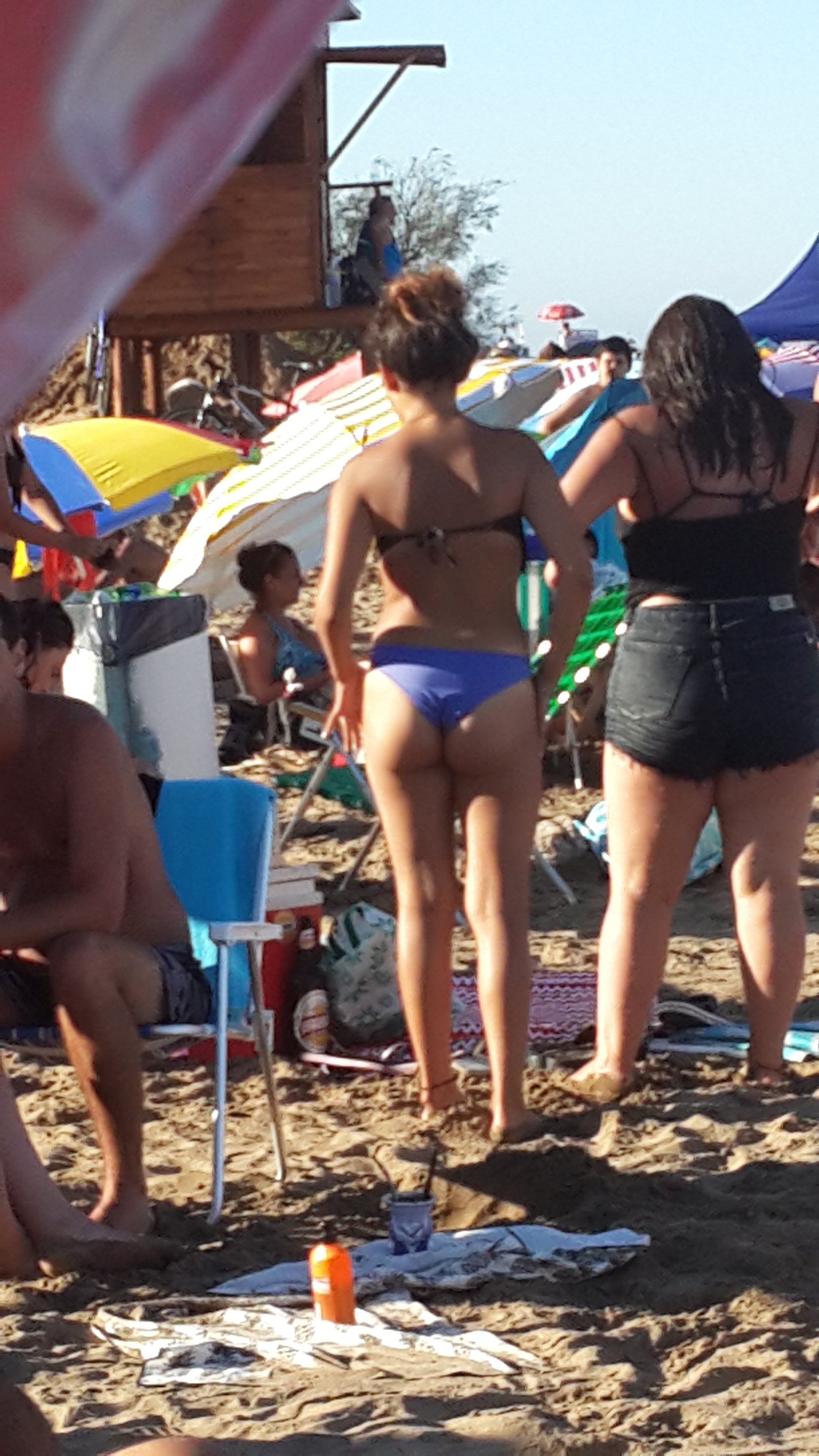 Entangadas en la playa [Argentina verano 2017 - P1]