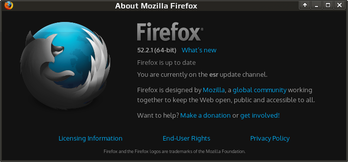 mozilla firefox 52.2.1