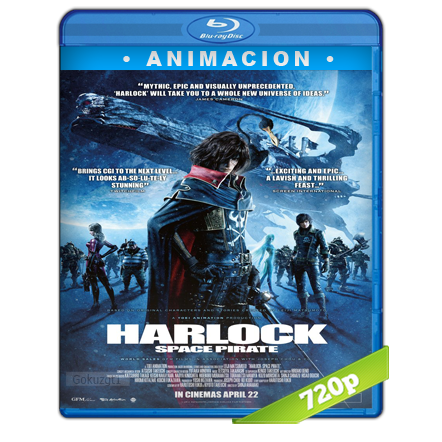 Captain Harlock 720p Lat-Cast-Ing 5.1 (2013)