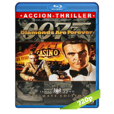 007 Los Diamantes Son Eternos 720p Lat-Cast-Ing 5.1 (1971)