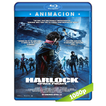 Captain Harlock 1080p Lat-Cast-Ing 5.1 (2013)