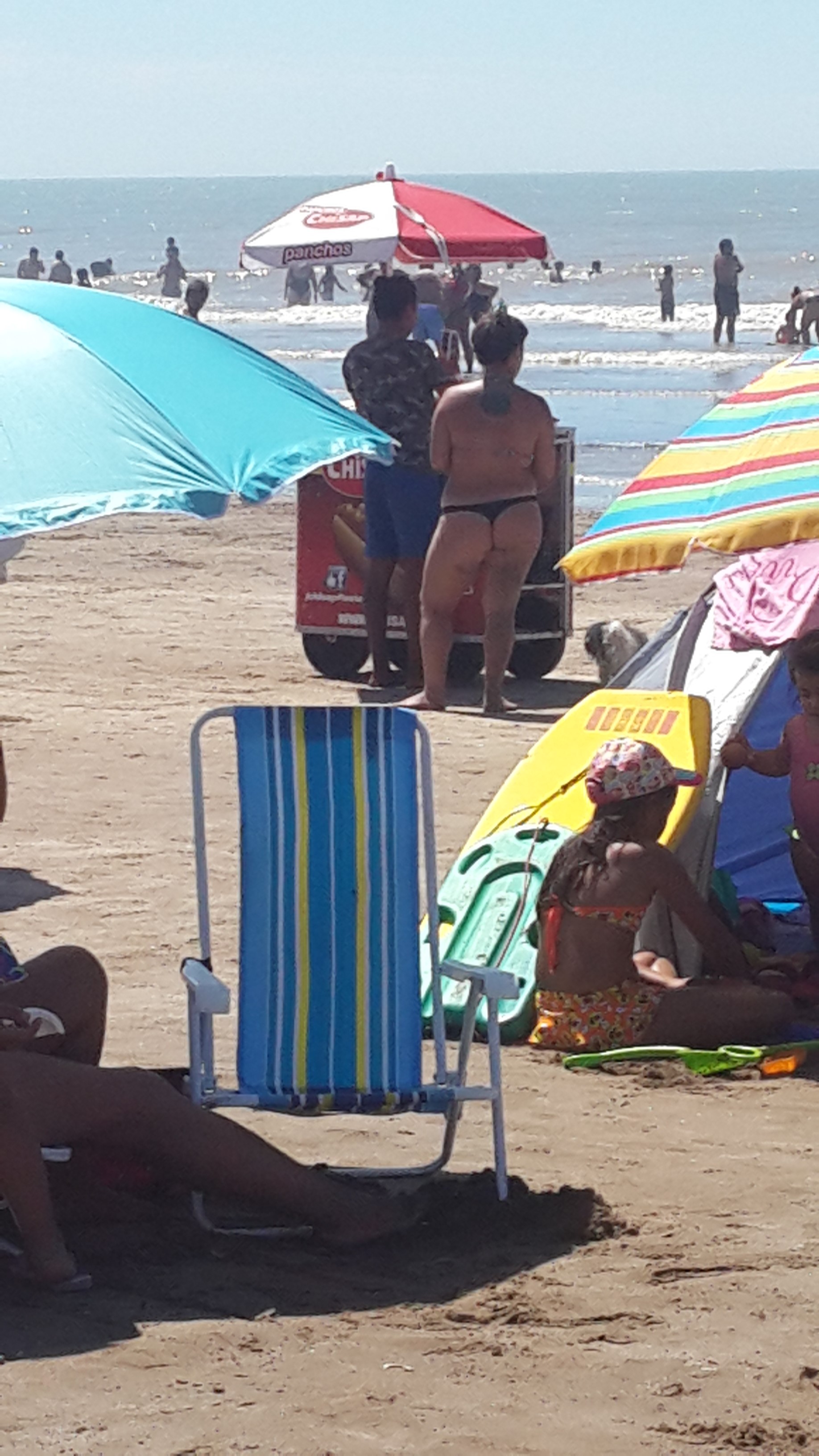 Entangadas en la playa [Argentina verano 2017 - P1]