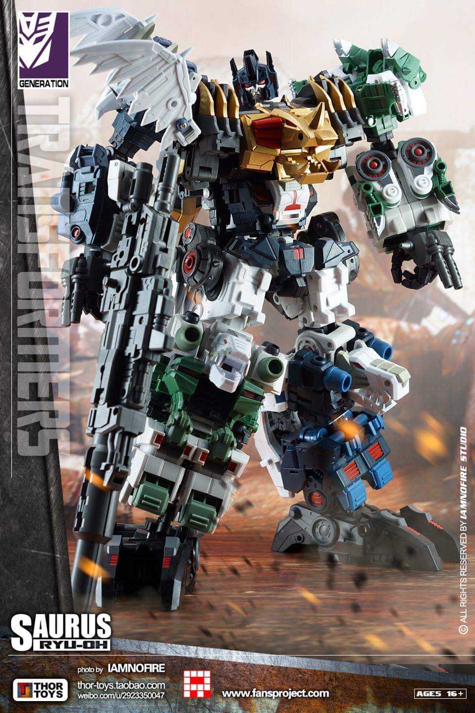 [FansProject] Produit Tiers - Ryu-Oh aka Dinoking (Victory) | Beastructor aka Monstructor (USA) - Page 2 KmewucCZ