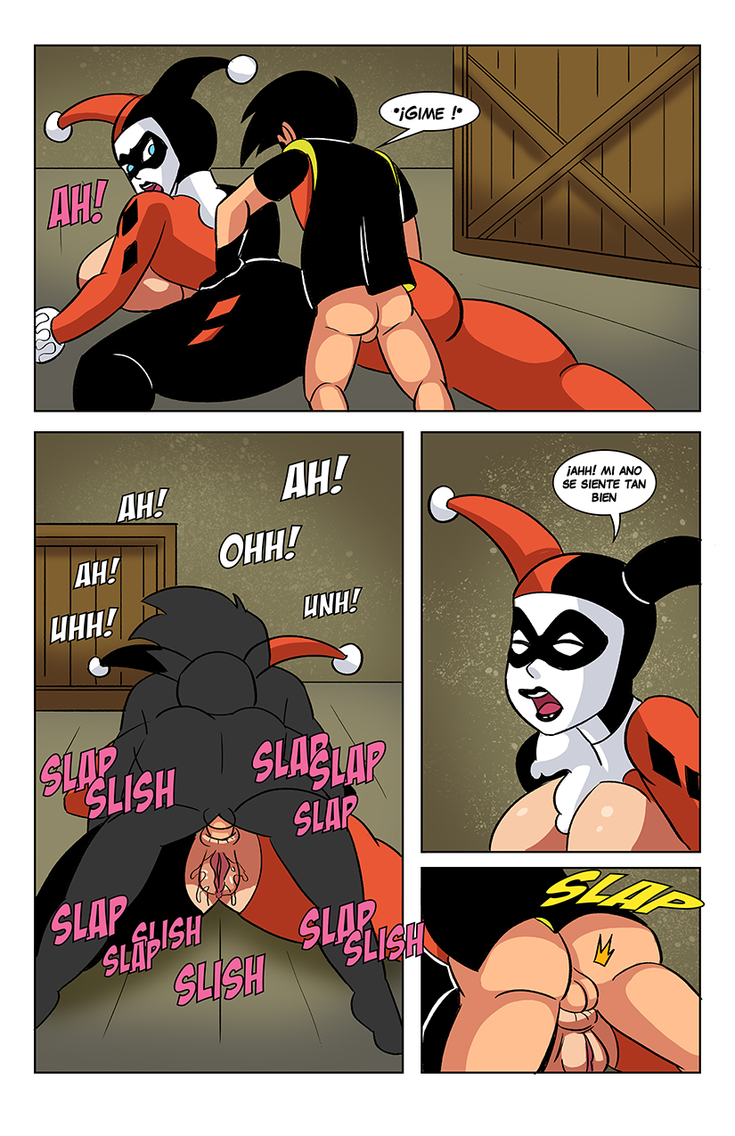 Harley Quinn vs Robin BY: porntoons