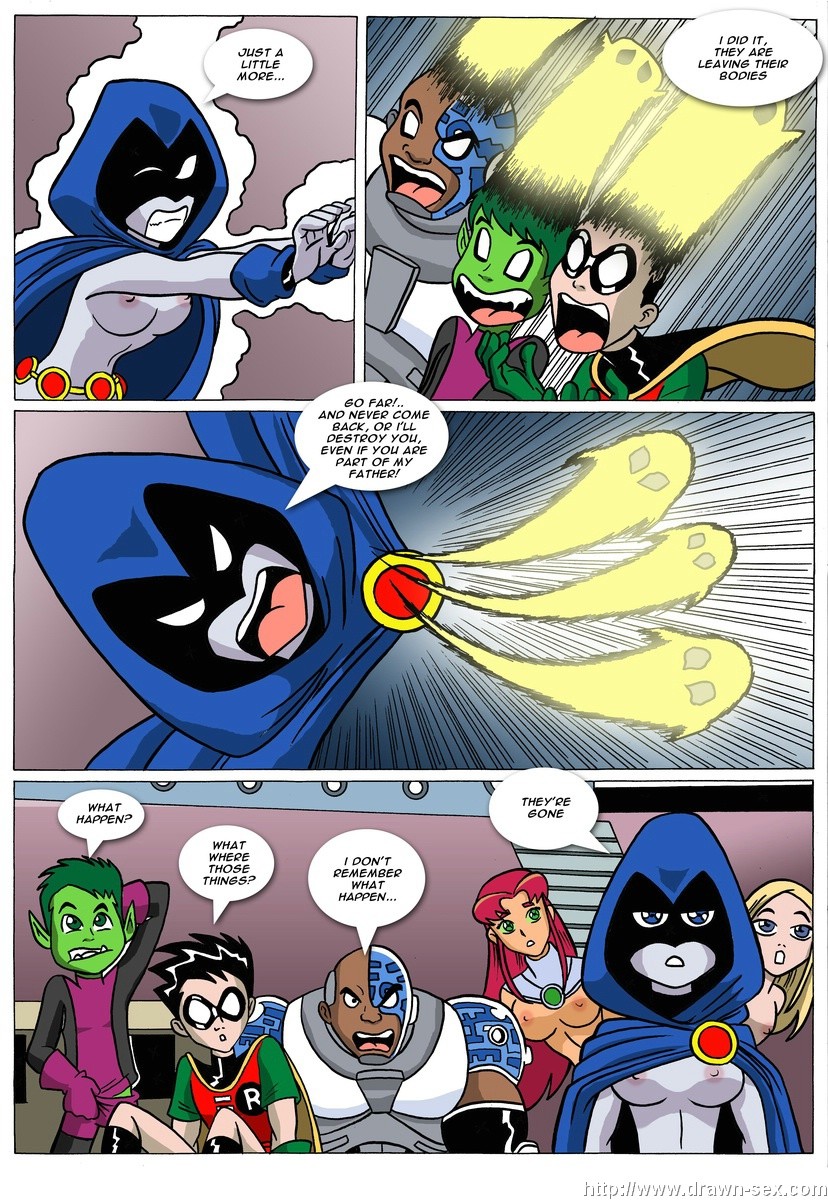 Teen Titans Xxx - Trigons Dark Desires - Drawn Sex  Page -2919