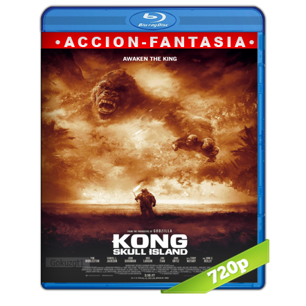 Kong La Isla Calavera 720p Lat-Cast-Ing 5.1 (2017)