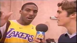 Entrevista a Eddie Jones de Los Ángeles Lakers -1999